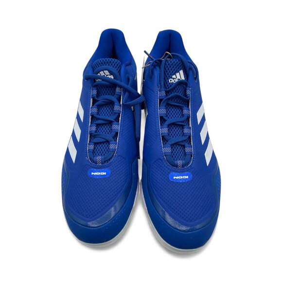 Adidas Icon 7 Metal Baseball Cleats Royal Blue White FZ1556 Mens Size 13.5 NWT - Picture 4 of 8